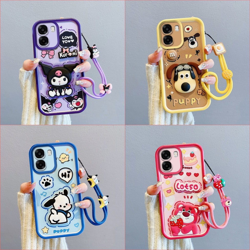 เคสสําหรับ OPPO A6 Kartun TPU เคสซิลิโคนอ่อนนุ่ม BBTY