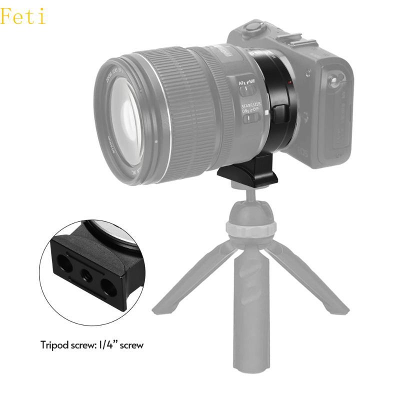 แหวนอะแดปเตอร์กล้อง Feti สําหรับเลนส์ EF-EOSR AF ถึง EF EF-S ถึง R RF Mount Converter