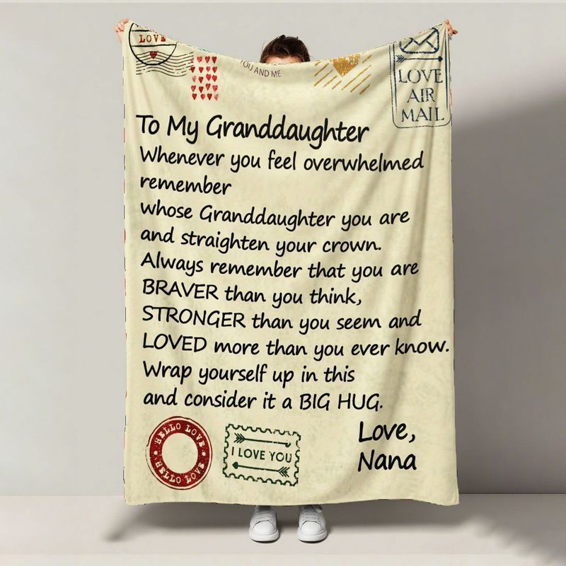 Top Pick Cozy To My Granddeen ผ้าห่ม - Ultra-Soft All-Season Mothers Day Christmas Family Gift Throw