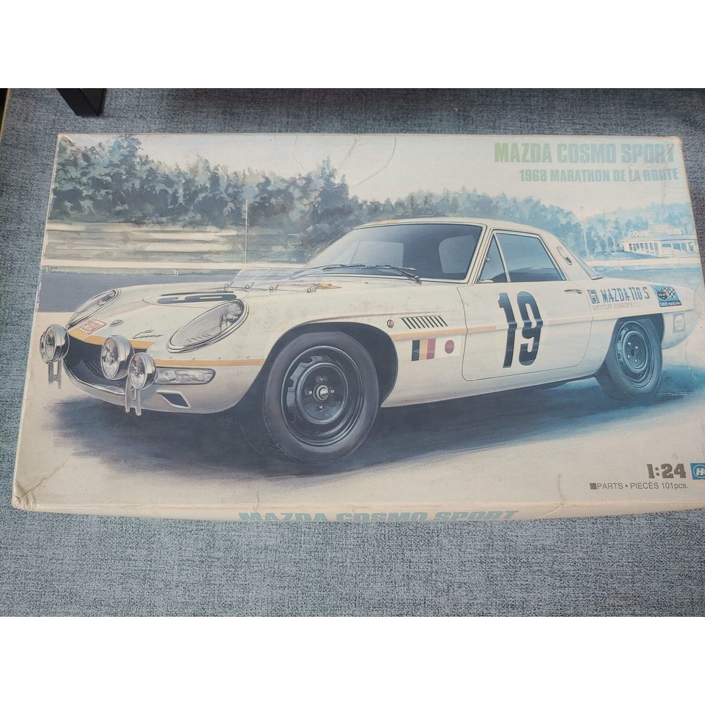 พร้อมสต็อก ที่ยังไม่ได้เปิดจัดส่งด่วน Hasegawa 21263 Mazda Tension Racing Car 1968 Mazda Cosmo Sport