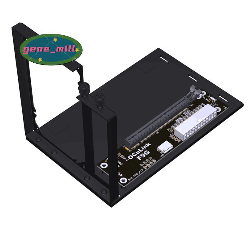 F9G-BK7 EGPU OCuLink GPU Dock PCIe4.0 X4 โน้ตบุ๊คแล็ปท็อปภายนอกกราฟิกการ์ด M.2 OcuLink to PCIE X16 อ
