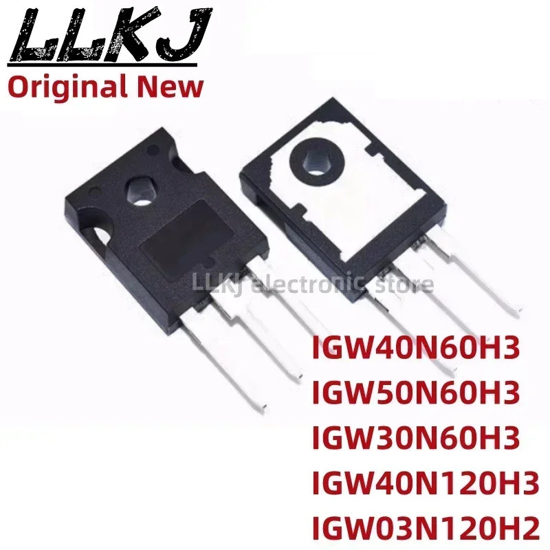 5 ชิ้น G40H603 IGW40N60H3 G50H603 IGW50N60H3 G30H603 IGW30N60H3 G40H1203 IGW40N1202W03H2W03H247 ทราน
