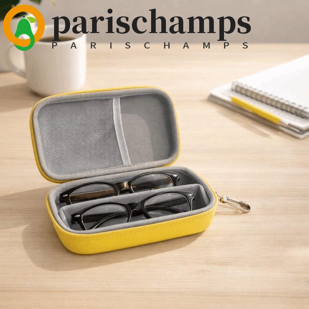 PARISCHAMPS กล่องใส่แว่นตา EVA เปลือกแข็งกันน้ํา ความจุขนาดใหญ่ ใช้ได้ทั้งแว่นตากลางวันและแว่นกันแดด