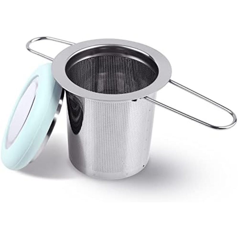 Fenshine Tea Infuser Stainless Steel Tea Strainer Folding Handle Tea Filter Extra Fine Mesh Strainer