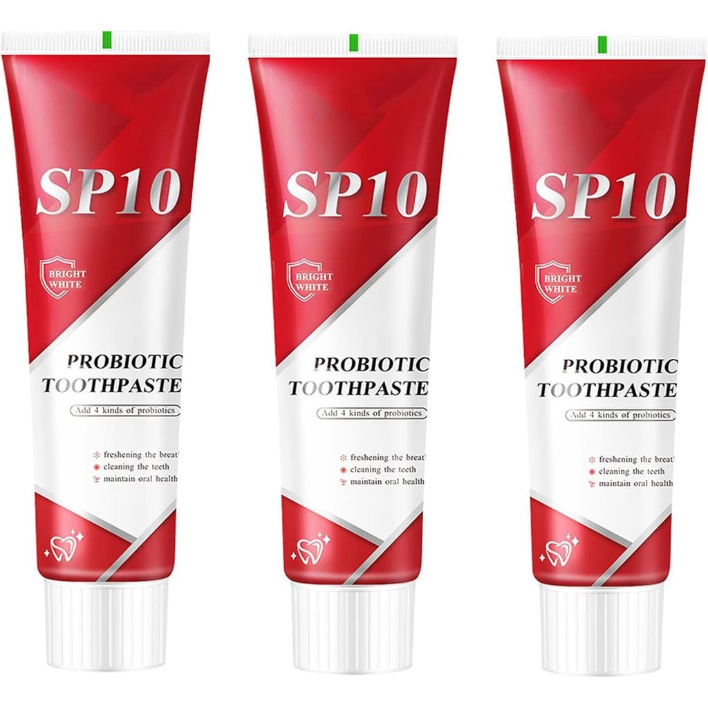 Sp10 ยาสีฟันโปรไบโอติก,Sp10 Ultra Whitening ยาสีฟัน, Sp-10 Brightening Super Probiotics ยาสีฟันไวท์เ