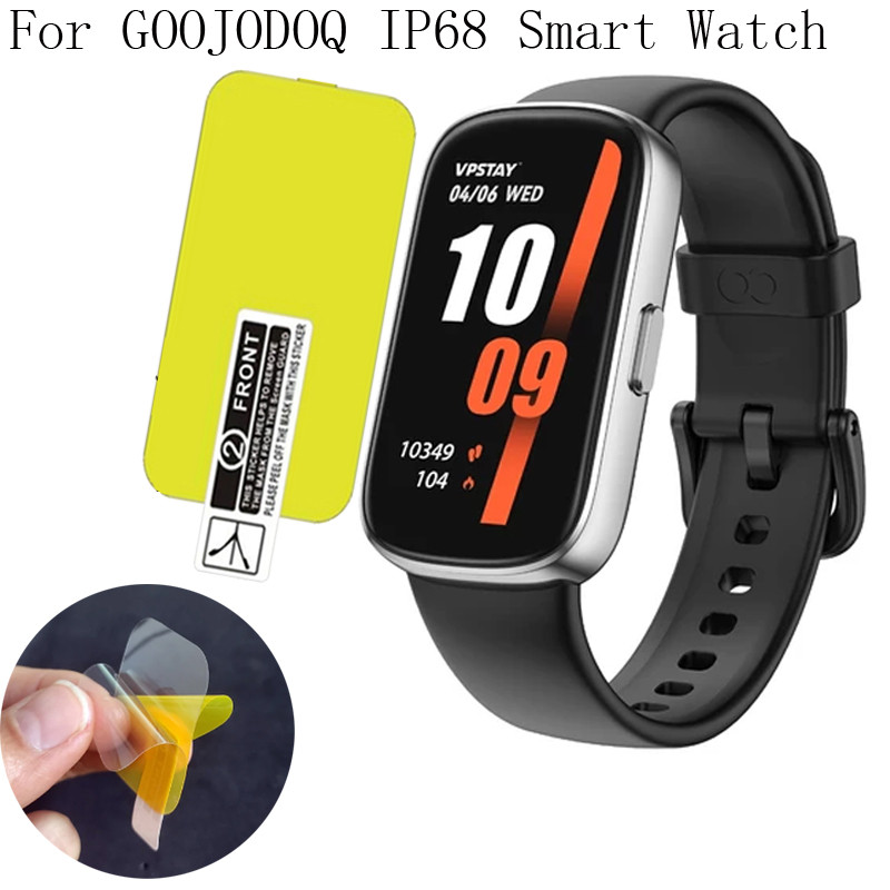 GOOJODOQ fb048 สมาร์ทนาฬิกาป้องกันฟิล์มสําหรับ GOOJODOQ IP68 สมาร์ทนาฬิกาฟิล์ม GOOJODOQ IP68 สมาร์ทนาฬิกา TPU HD Clear ไฮดรอลิกฟิล์ม