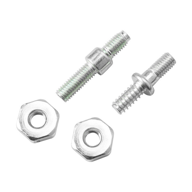 ยังคง 382STIHL250/251 Chainsaw Guide แผ่นสกรู Nut 381 แผ่นโซ่ Double-Ended สกรู Bolt Nut TDKO