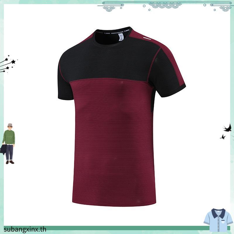 9NINE Btn Tee Ss Reg เสื้อยืดแบดมินตันผู้ชาย