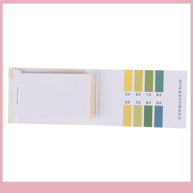 80Strips Meters Meters ตัวบ่งชี้ PH มูลค่า 5.5-9.0 กระดาษทดสอบ Litmus กรดอัลคาไลน์ null