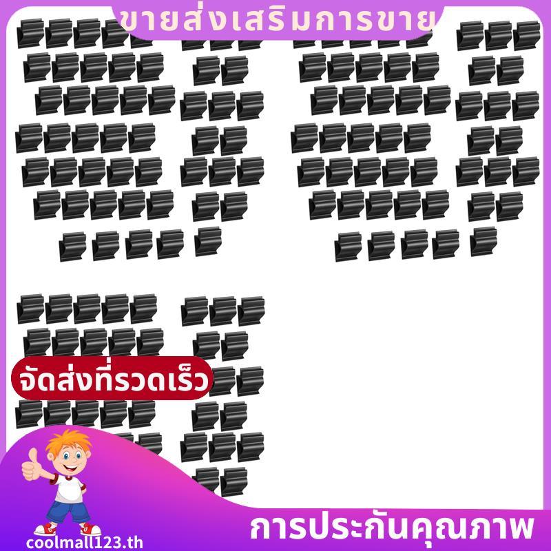 150 ชิ้นสีดําป้ายคลิปถาดอาหารผู้ถือป้ายพลาสติกบุฟเฟ่ต์อาหารป้ายคลิปนํามาใช้ใหม่ราคาแท็กถาดผู้ถือป้าย
