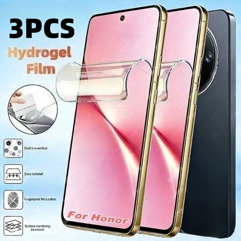 3 ชิ้น Hydrogel Soft ฟิล์มสําหรับ Honor 600 500 Pro Lite Matte และ Anti Spy ตัวป้องกันหน้าจอความเป็นส่วนตัวสําหรับ Honor 500 400 600 สมาร์ท 4G 5G Pro Lite HD Anti Blue Light ฟิล์ม