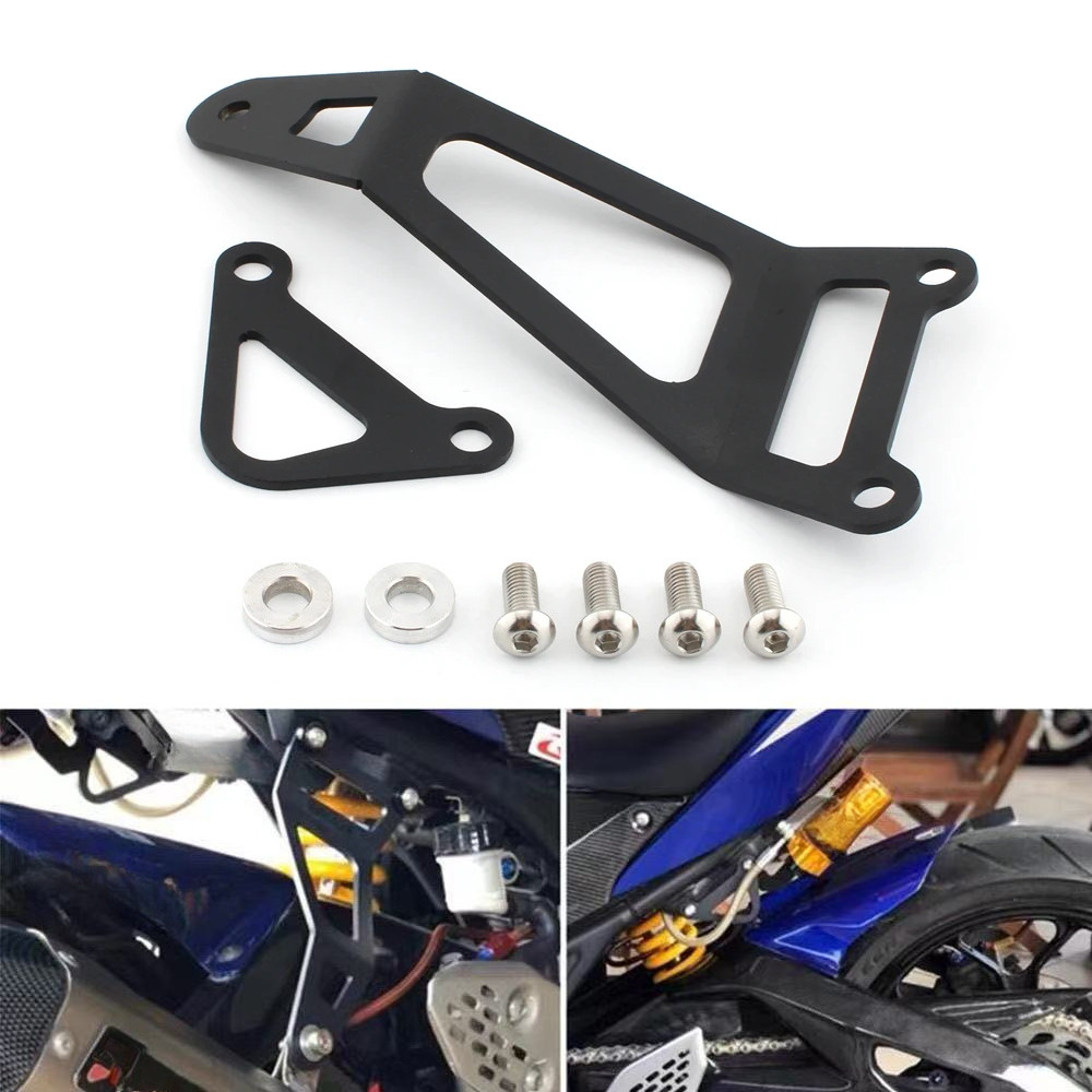 สําหรับ YAMAHA MT-03 MT03 MT-25 MT25 YZF R3 YZF R25 2015-2023 รถจักรยานยนต์ท่อไอเสียท่อแขวนวงเล็บสนั