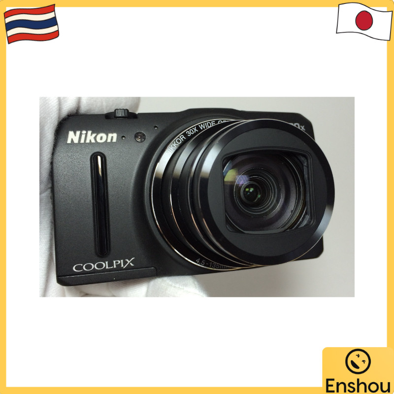 จากญี่ปุ่น [สินค้ามือสอง]Nikon Digital Camera S9700 Optical 30x 16.05 Megapixels Precious Black S970