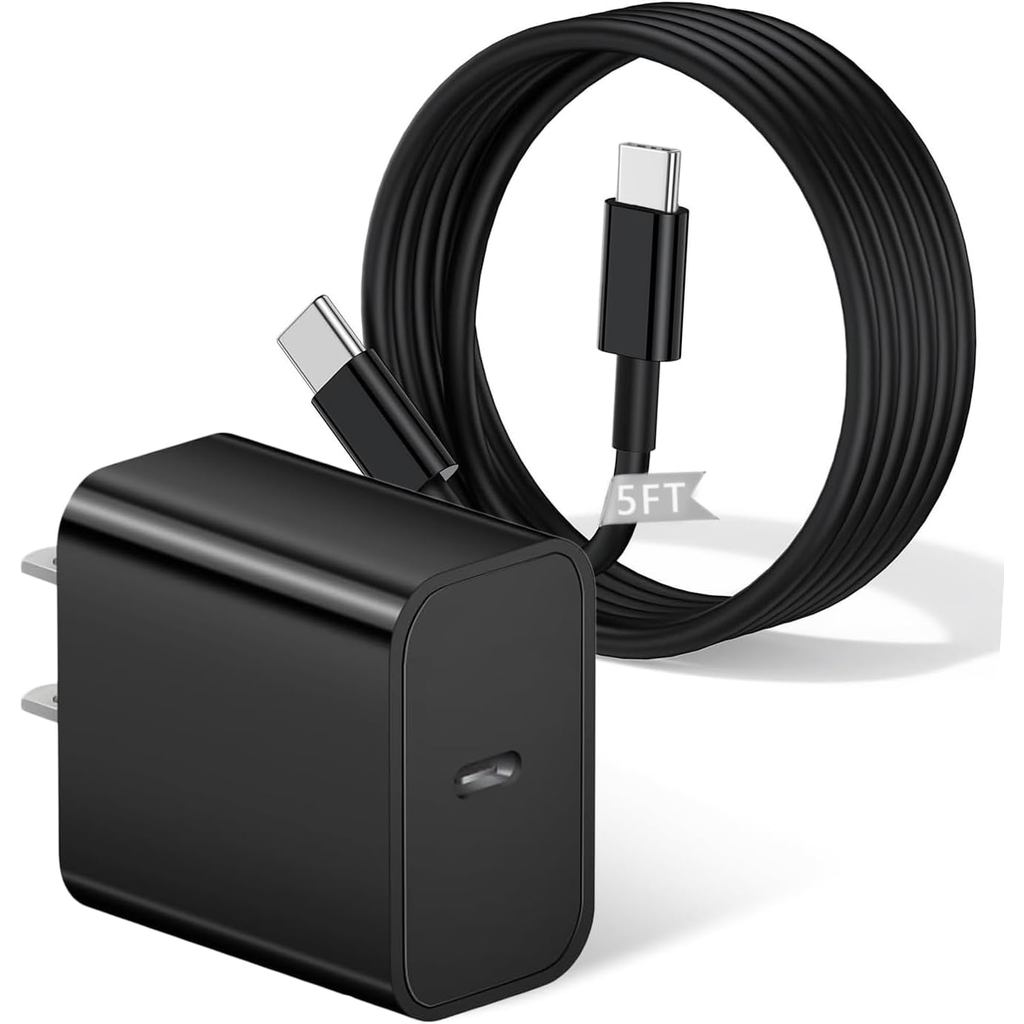 20W Fast Charger ความเข้ากันได้สําหรับ Motorola Moto G Play 2024/2023/2026, G Power 2025/2024/2023 5