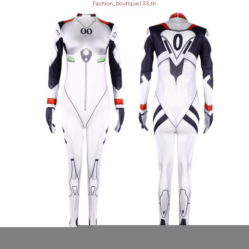 D.va Overwatch Ayan Rei EVA U-09 ชุดจั๊มสูทคอสเพลย์ เกมสันติภาพ Qiyana เซ็กซี่ สําหรับผู้หญิง