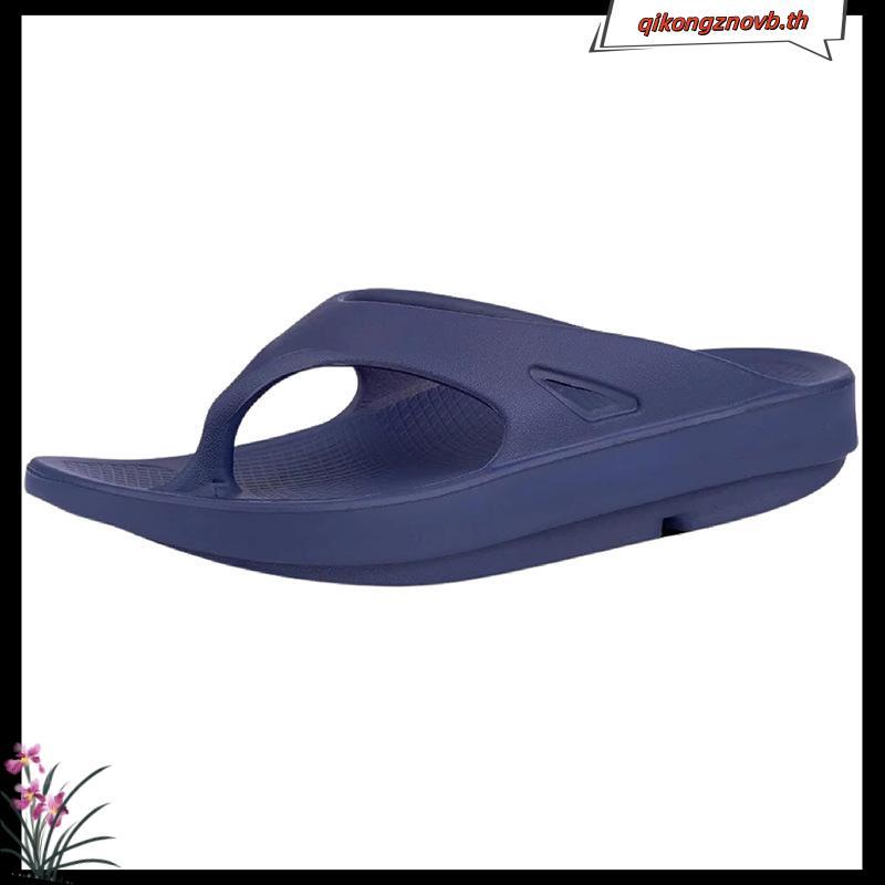 รองเท้า Oofos แท้ รองเท้าแตะเพื่อสุขภาพ รองเท้าแตะผู้ชาย Oofos รองเท้า Black (ดำ) หายปวดเท้าทันที - 