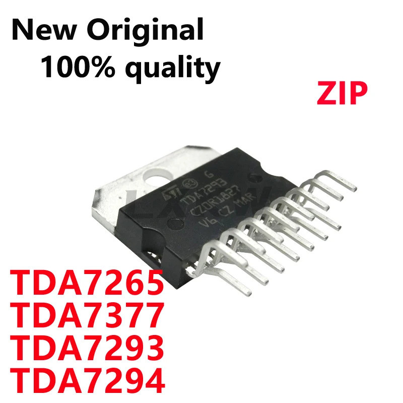 5PCS TDA7293 TDA7294 TDA7265 TDA7377 ZIP เครื่องขยายเสียงชิป ic