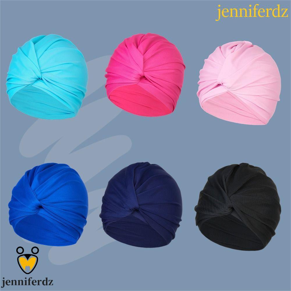 หมวกว่ายน้ำยืดหยุ่นสูง หลายสี สำหรับผู้หญิง ผมยาว