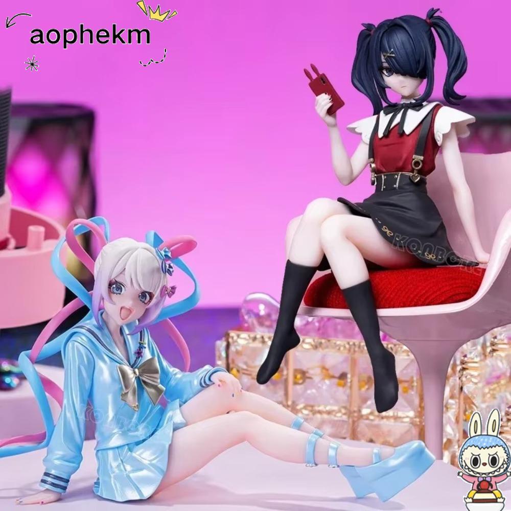 AOPHEKM ตุ๊กตา, 8 ~ 13 ซม.Ame-chan PVC เครื่องประดับ, Super Ten-Chan OMGkawaiiAngel-chan NEEDY STREA