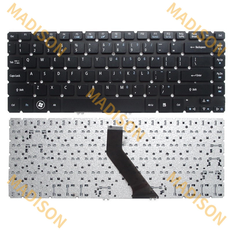แป้นพิมพ์แล็ปท็อปสําหรับ Acer Aspire V5-471 V5-431 V5-431P V5-471 V5-471G