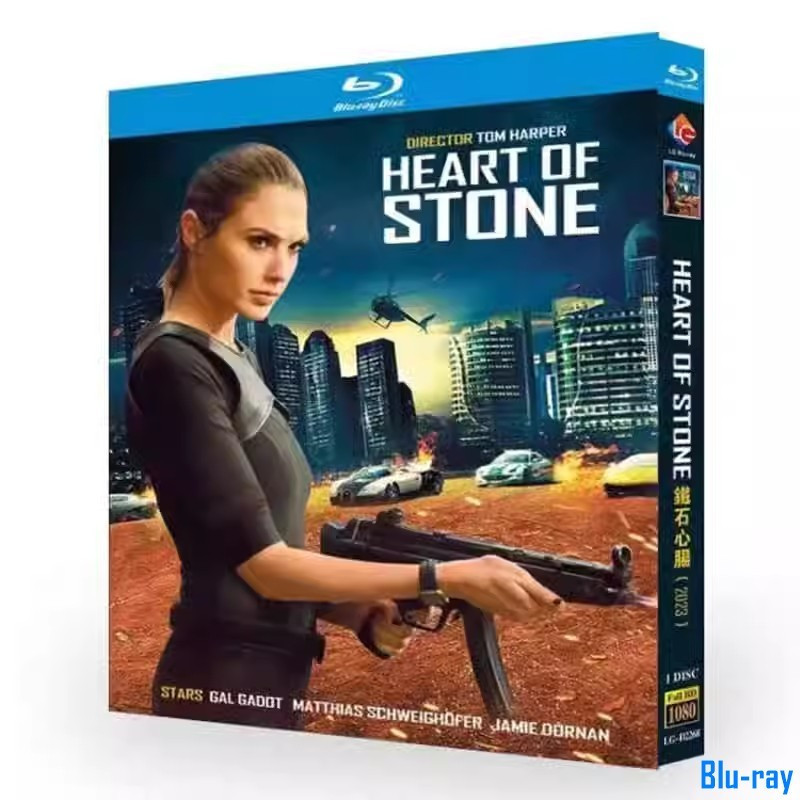 [BRAND NEW SEALED] American Film Heart of Stone (2023) กล่อง Blu-ray 1 แผ่น
