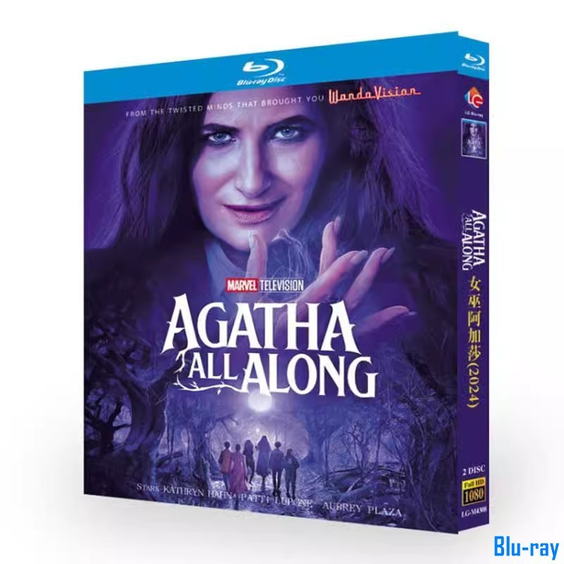 [BRAND NEW SEALED] American Drama Agatha All Along (2024) Blu-ray 2 แผ่น Boxed