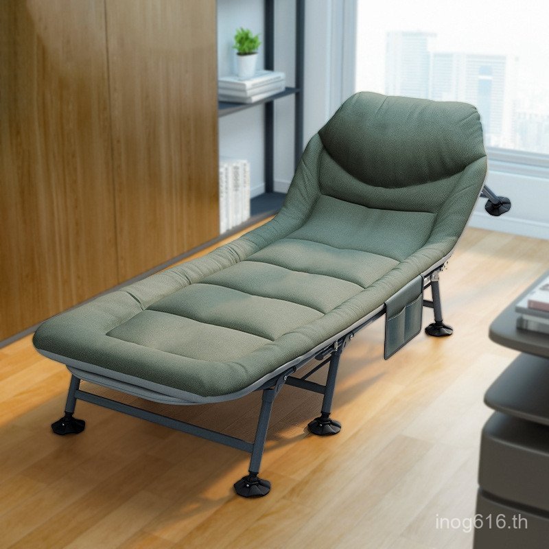 Simple Portable Nap J เตียงพับได้ Recliner & Lunch Break โรงพยาบาลสํานักงานแผ่นประกอบเตียงค่ายเดี่ยว