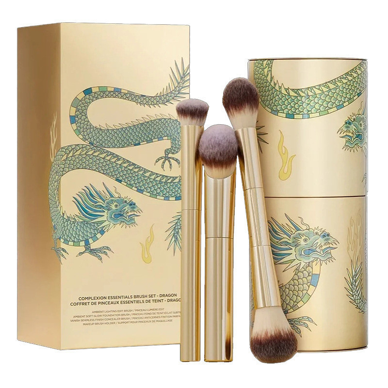 Hourglass Double Headed แปรงแต่งหน้า Multi-Functional Powder Brush Powder Blusher Brush Foundation แปรงแต่งหน้าผมนุ่มชุดแปรงแต่งหน้า – โปรปัง