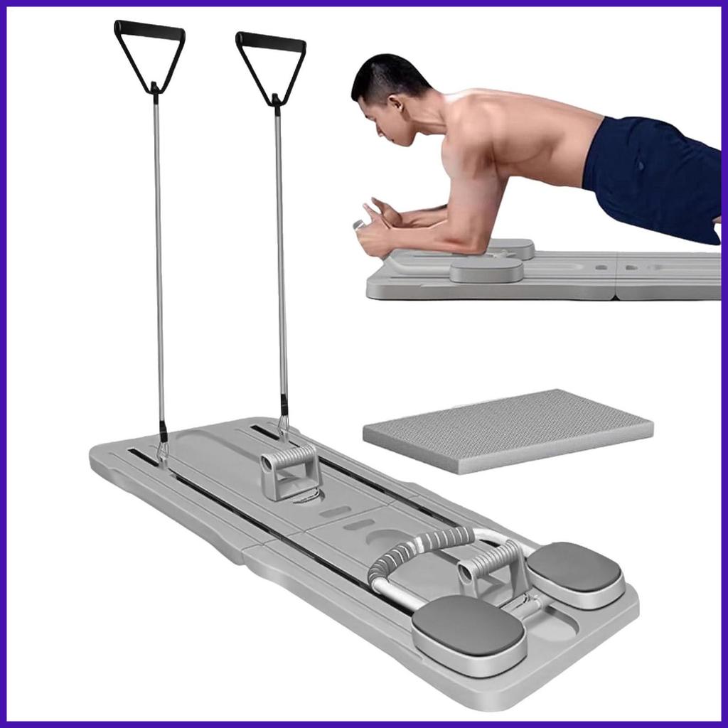 ฟิตเนส Pushup Board ฟิตเนสหน้าท้อง Pushup Pilates Board ขยายหนาข้อศอกสนับสนุนแผ่นอัตโนมัติ ateevn