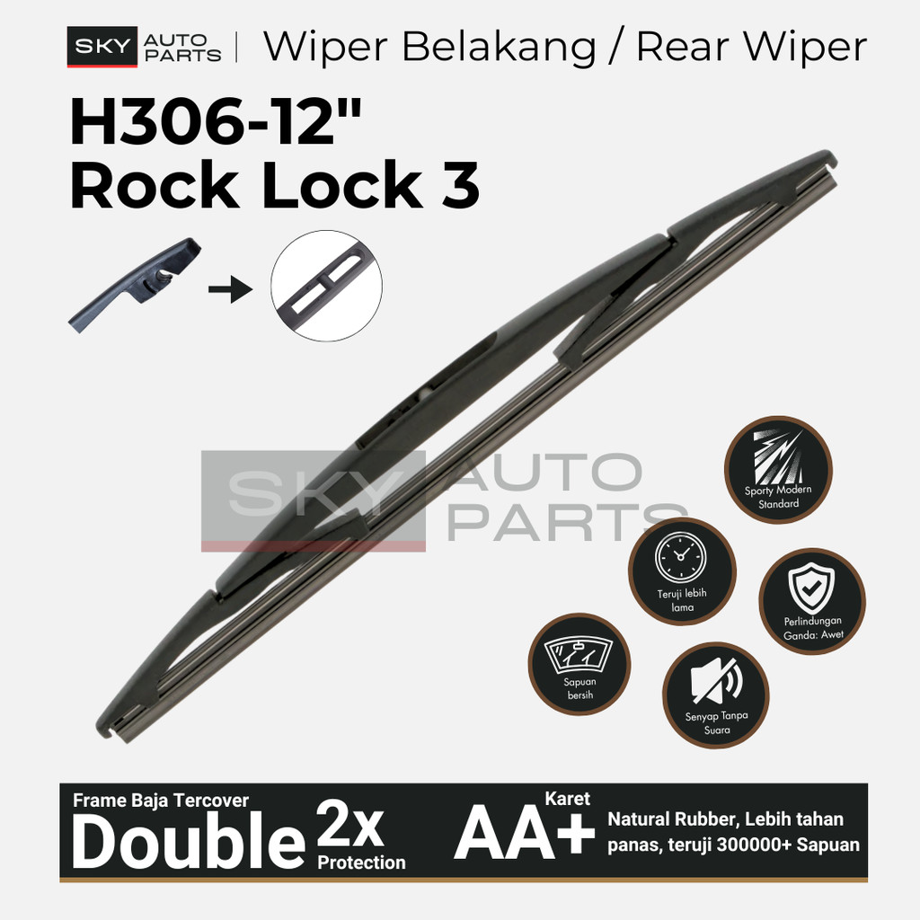 ที่ปัดน้ําฝนหลัง Nissan Livina Juke All new X-Trail T32 Eq. 28790-JE20A - H306 12 นิ้ว RL3