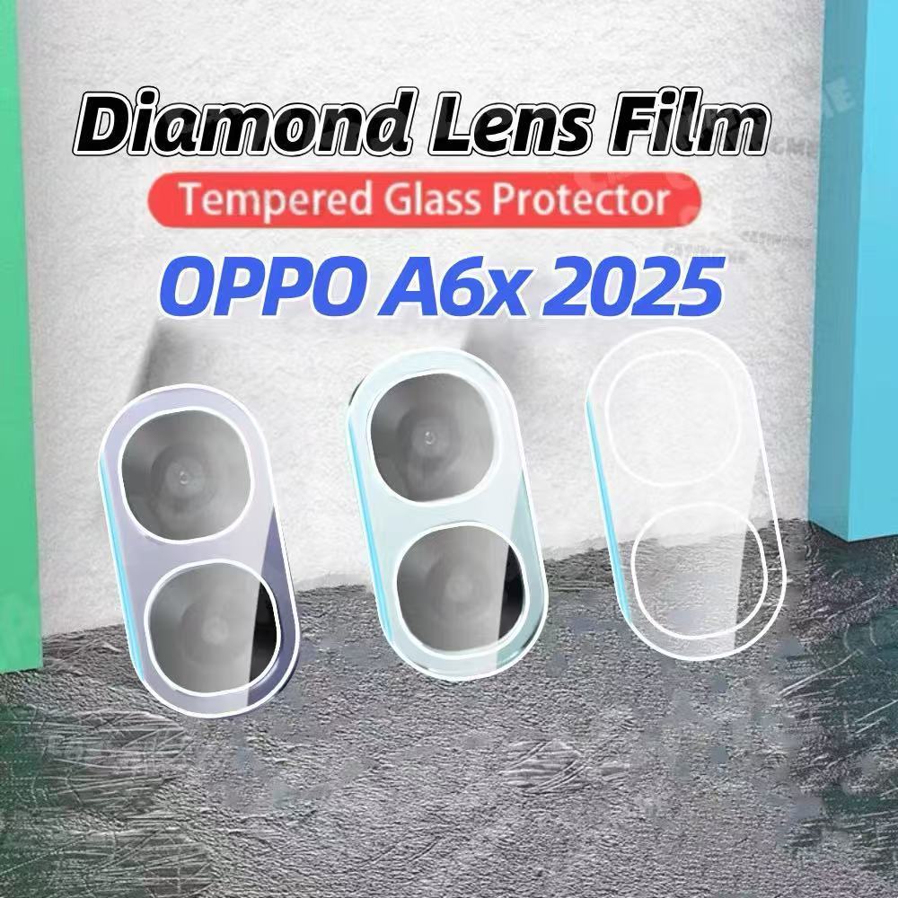 ฟิล์มเลนส์กล้องกระจกใส คมชัดสูง ไม่บดบังภาพถ่าย สำหรับ Oppo A6S A6T A6 A6X A6Pro A5X A5Pro A3X A3Pro