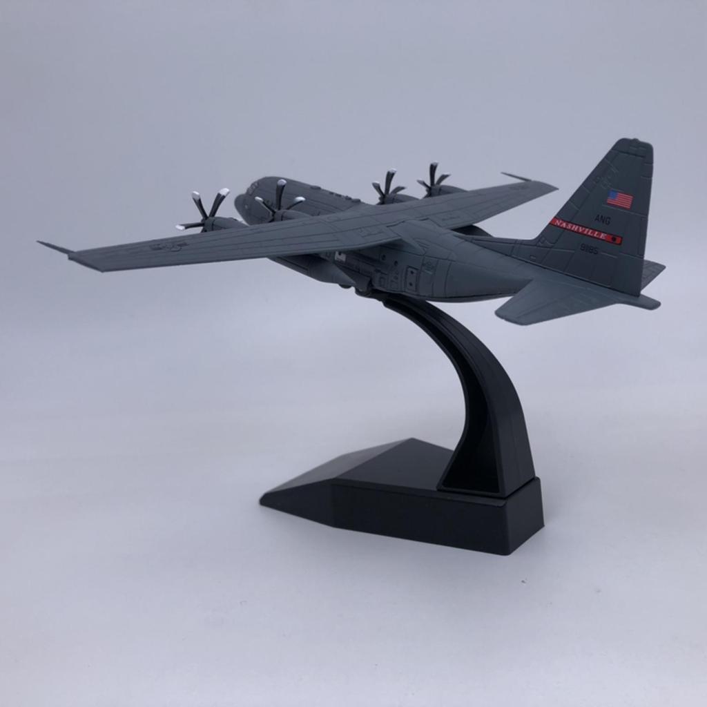 [arutoxalc] US Air Force 1:200 Scale C130 เครื่องบินขนส่งพร้อมขาตั้งเครื่องบินรุ่นสําหรับ