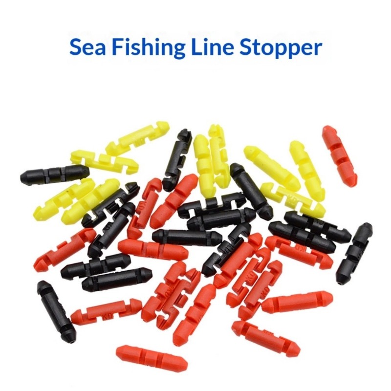 TENB Auto Stops ลูกปัดสายตกปลา Stopper ลูกปัด Auto Stopper ลูกปัดสําหรับสายตกปลา