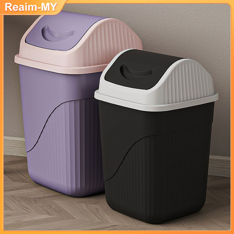 Pedal Trash Bin Dustbin Kitchen Rubbish Bin Tong Sampah Besar Bertutup Dapur