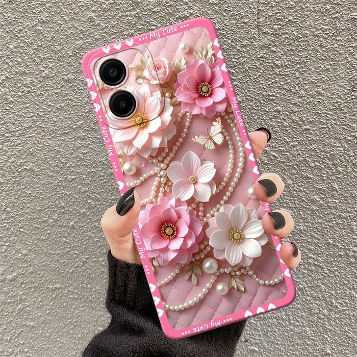 HP สําหรับ Samsung A06 A05 A05s A04 A04E ล่าสุดแฟชั่นซิลิโคน Tpu Softcase Pro กล้องน่ารักโทรศัพท์ Pr