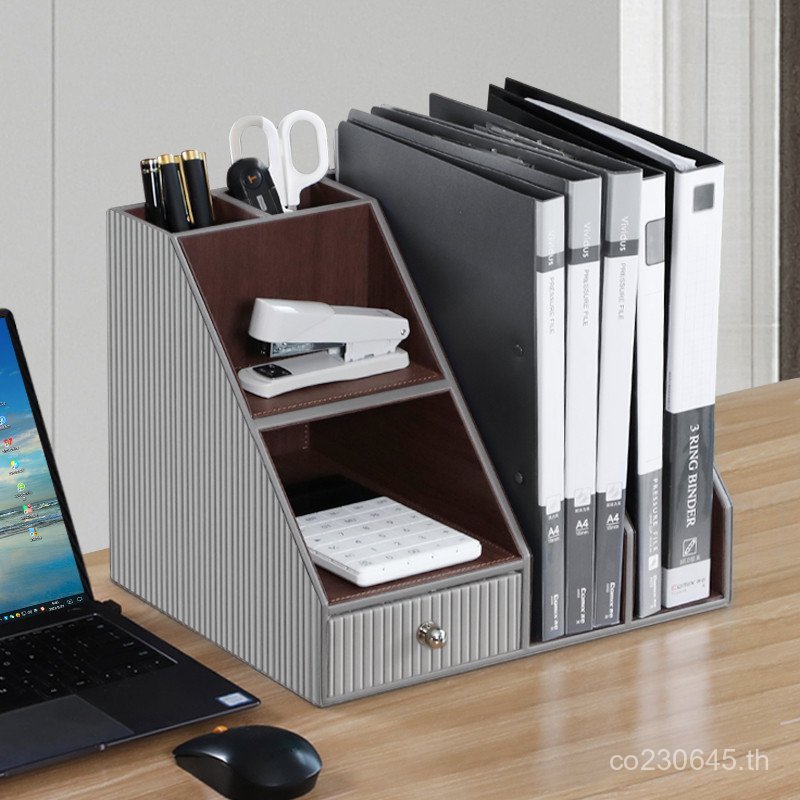 ชั้นวางแฟ้ม A4 กล่องเก็บแฟ้มโฟลเดอร์โต๊ะ Triple แนวตั้ง KE3C Office Desktop Office ซม. ชั้น BP3W
