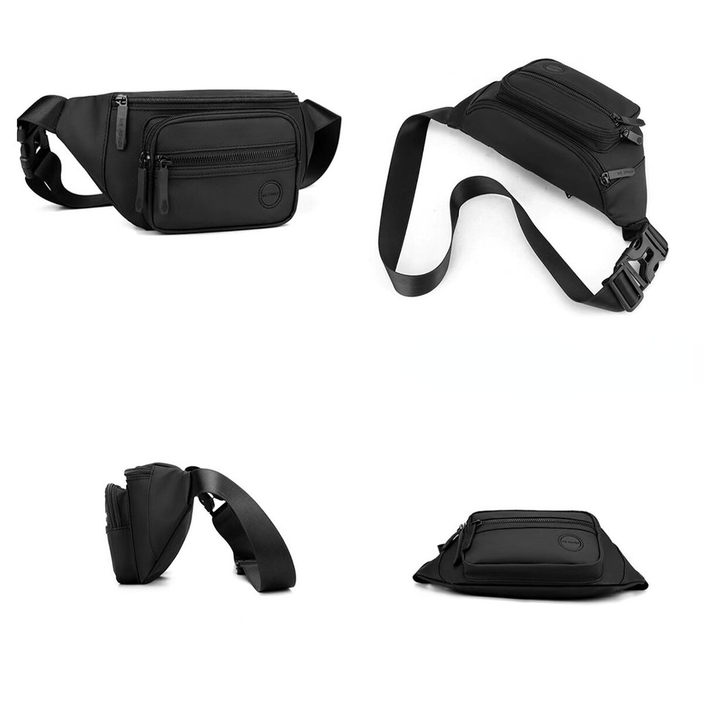 กระเป๋าคาดอกผู้ชาย สไตส์นี้เท่มาก แฟชั่นมาใหม่ งานดี มีซิป แฟชั่นฤดูใบไม้ผลิ ฮิตมากตอนนี้ เรียบง่าย 4สี SPORT คาดอก กระเป๋าผู้ชาย - รูปที่ 3