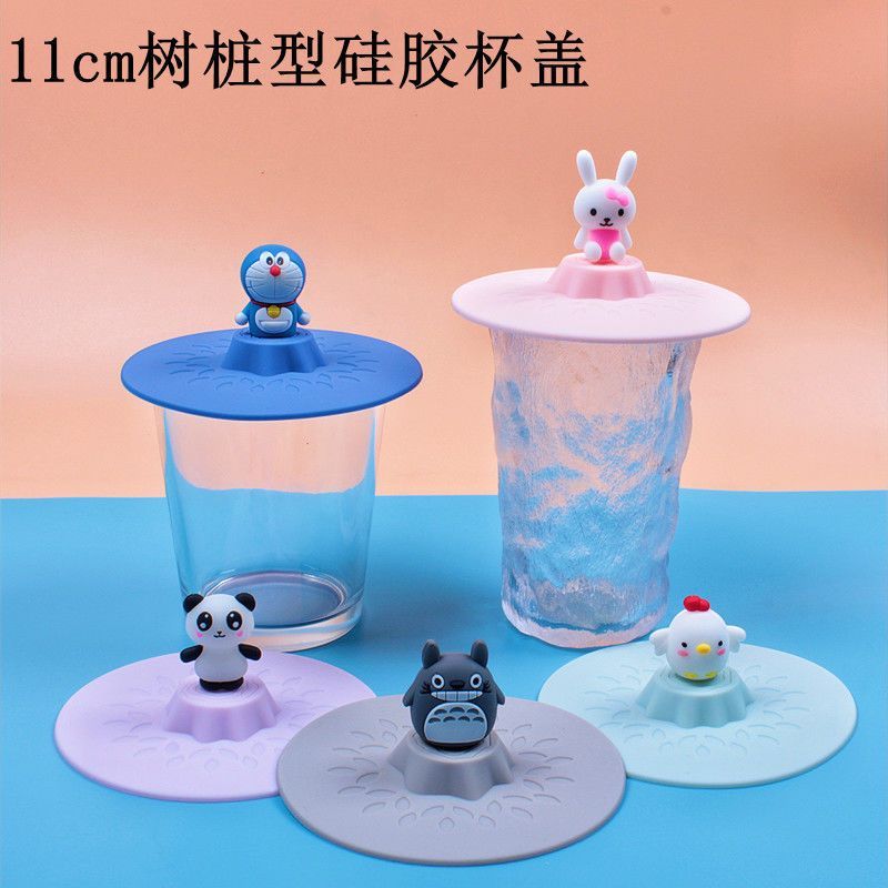 [เฉพาะฝาไม่มีผลิตภัณฑ์ฟอกสี] [661ครั้งซ้ํา] ฝาแก้วขายแยกฝาถ้วยซิลิโคนเกรดอาหารสากลฝาถ้วยน้ําป้องกันฝ