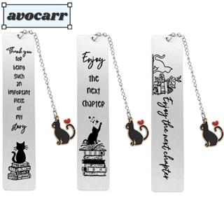 Avocarr ที่คั่นหนังสือแกะสลัก ที่คั่นหนังสือ โลหะสเตนเลส ลาย…