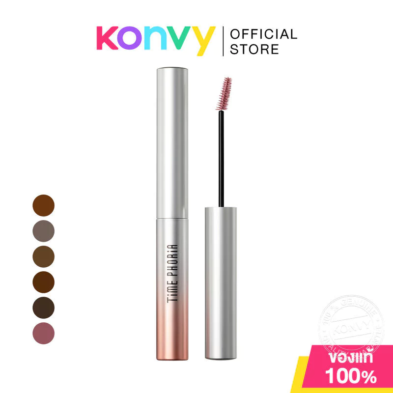 Time Phoria Revela Tinted Eyebrow Mascara 3.2g ไทม์ฟอเรีย มาสคาร่าคิ้วสูตร High-Hold
