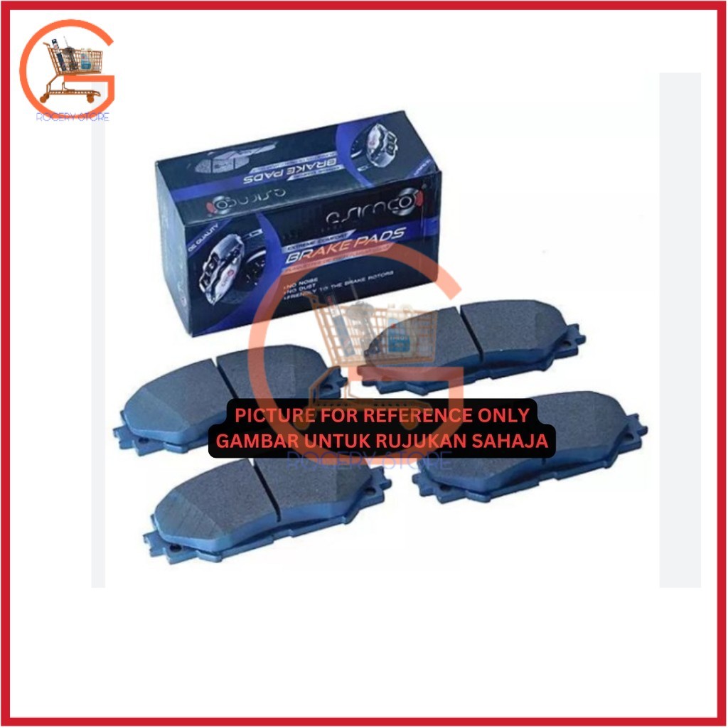 แป้นเบรก TOYOTA VIOS NCP93 NCP150 ALTIS ZZE142 ZRE172 ZRE172 (หลัง)(ASMCO)