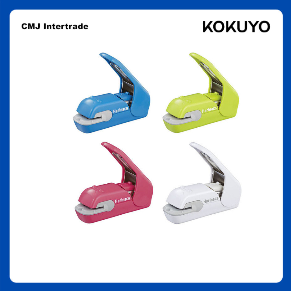 KOKUYO Harinacs แม็กซ์ไร้ลวด เครื่องเย็บไร้ลวด ที่เย็บกระดาษ เย็บได้สูงสุด 5 แผ่น ของแท้จากญี่ปุ่น[Campus Study Booster]