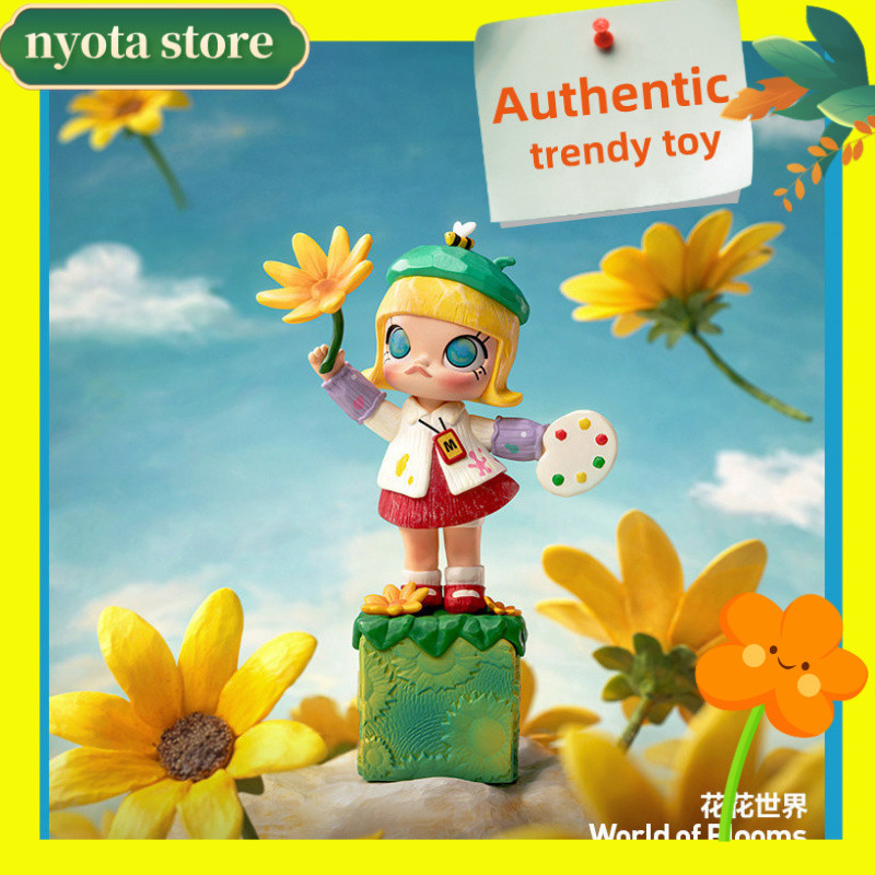 MOLLY 20th Anniversary Scenery Along The Way Blind Box ของเล่นศิลปะ