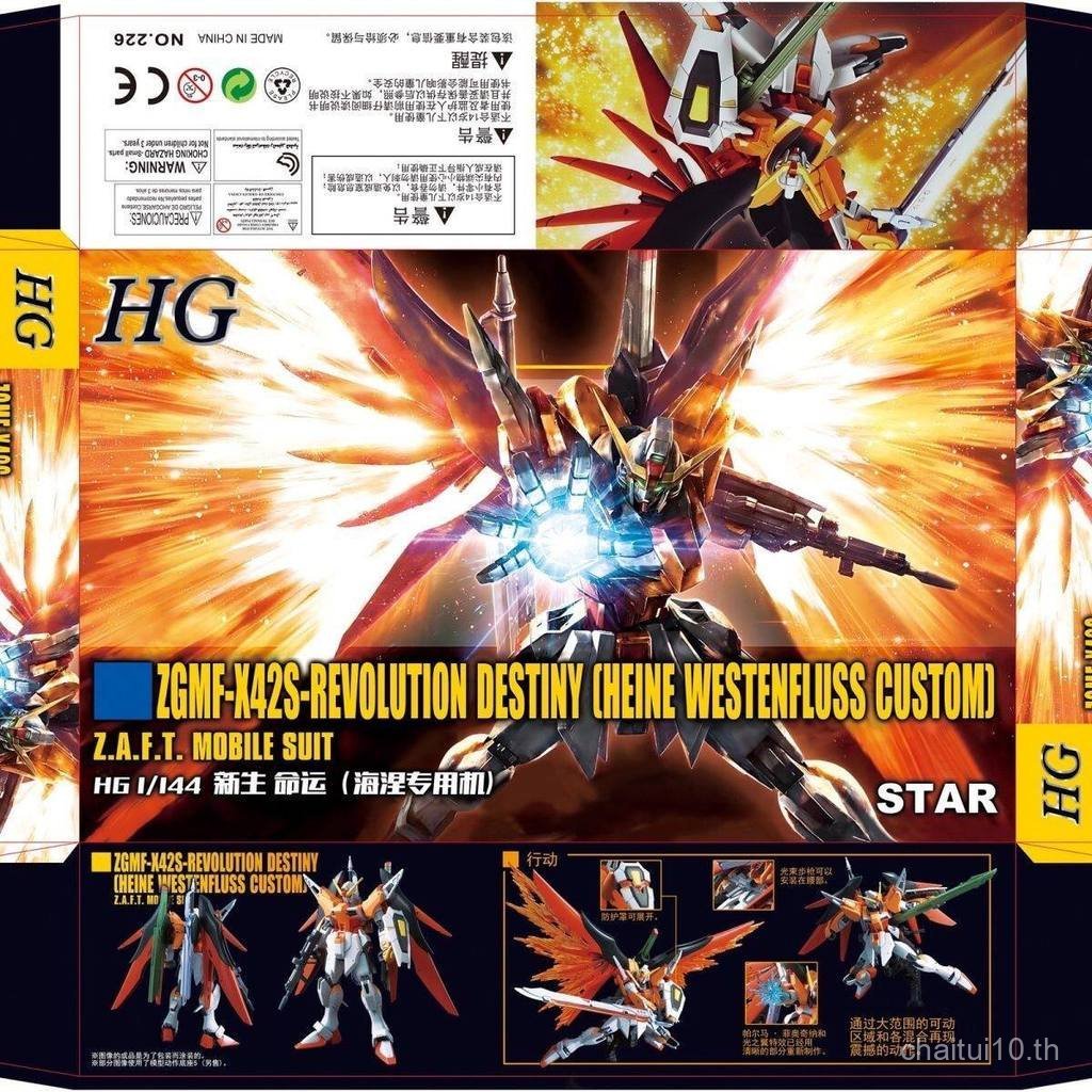 STAR Heine Destiny HG 1/144 SD HGCE New Life Destiny Assembly Model AINO