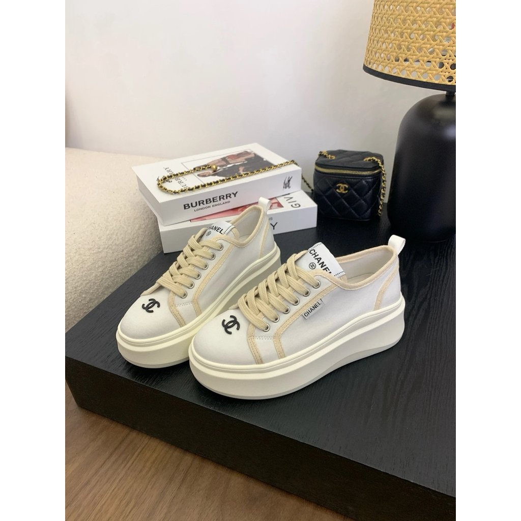 รองเท้าลำลอง Chanel พื้นหนา ขนาด 35-39