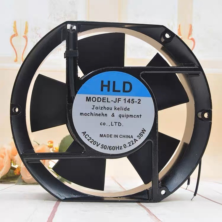 HLD 17 ซม.220v 38w 17251 JF145-2 Axial พัดลมแปลงความถี่ตู้พัดลมเชื่อม