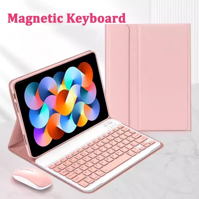 Infinix Xpad 20 Pro / XPad 20 Case Keyboard เมาส์บลูทูธไร้สาย Silent Click