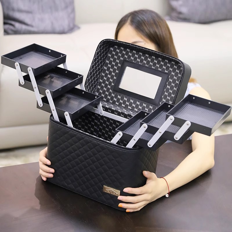 พร้อมส่ง กระเป๋าเครื่องสำอาง หนัง PU