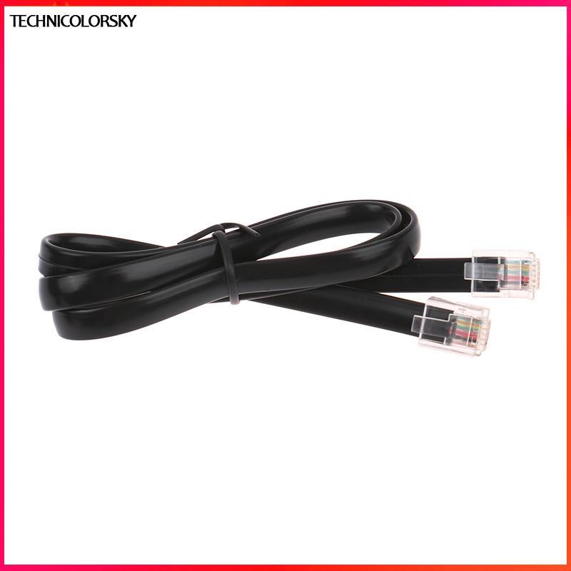 Technicolorsky RJ12 6P6C ST-4 ST4 Autoguide กล้องสําหรับ Ioptron Auto Guide iEQ30 Ieq45 Kabel คริสตั