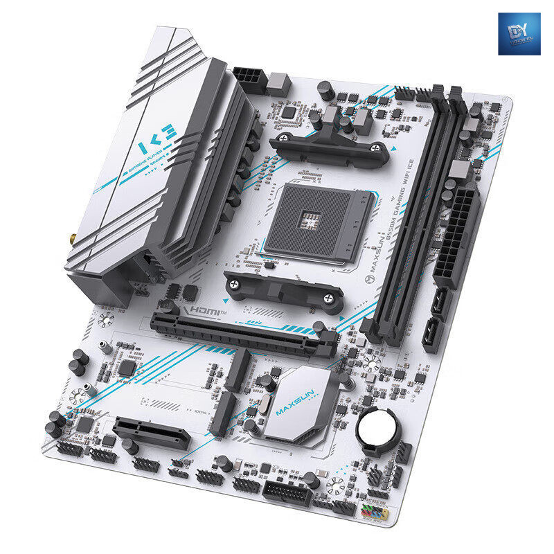 Iky ASUS B550M-K ARGB Heavy Gunner wifi Ming Xuan B450M Gigabyte A520 MSI B550M VDH เมนบอร์ด